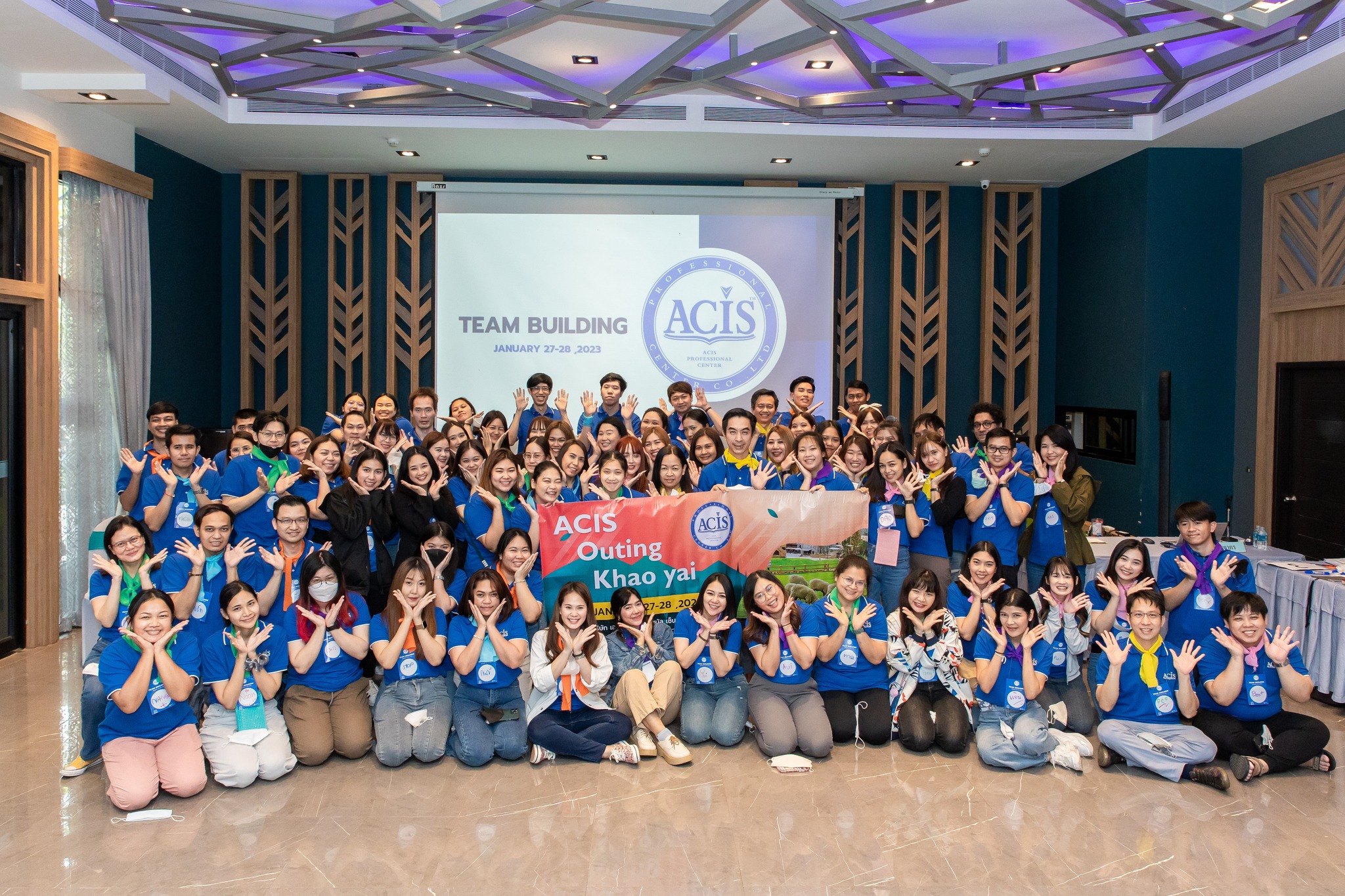 จัดทัวร์ท่องเที่ยวประจำปี ACIS OUTING@KHAOYAI 2023