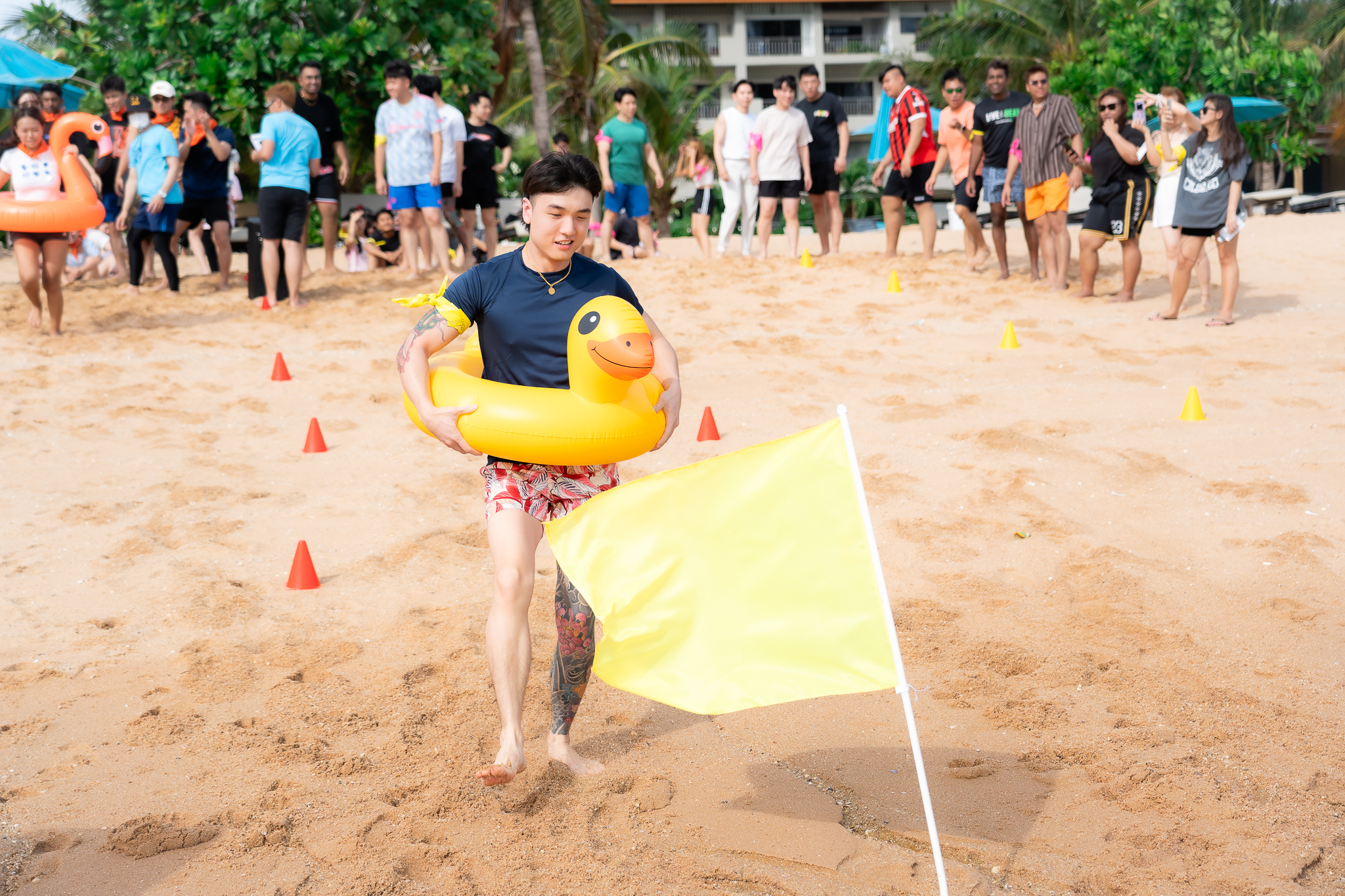Team Building สุดมันส์ กีฬาชายหาด พัทยา 2024 | Smileyim SmileTravels