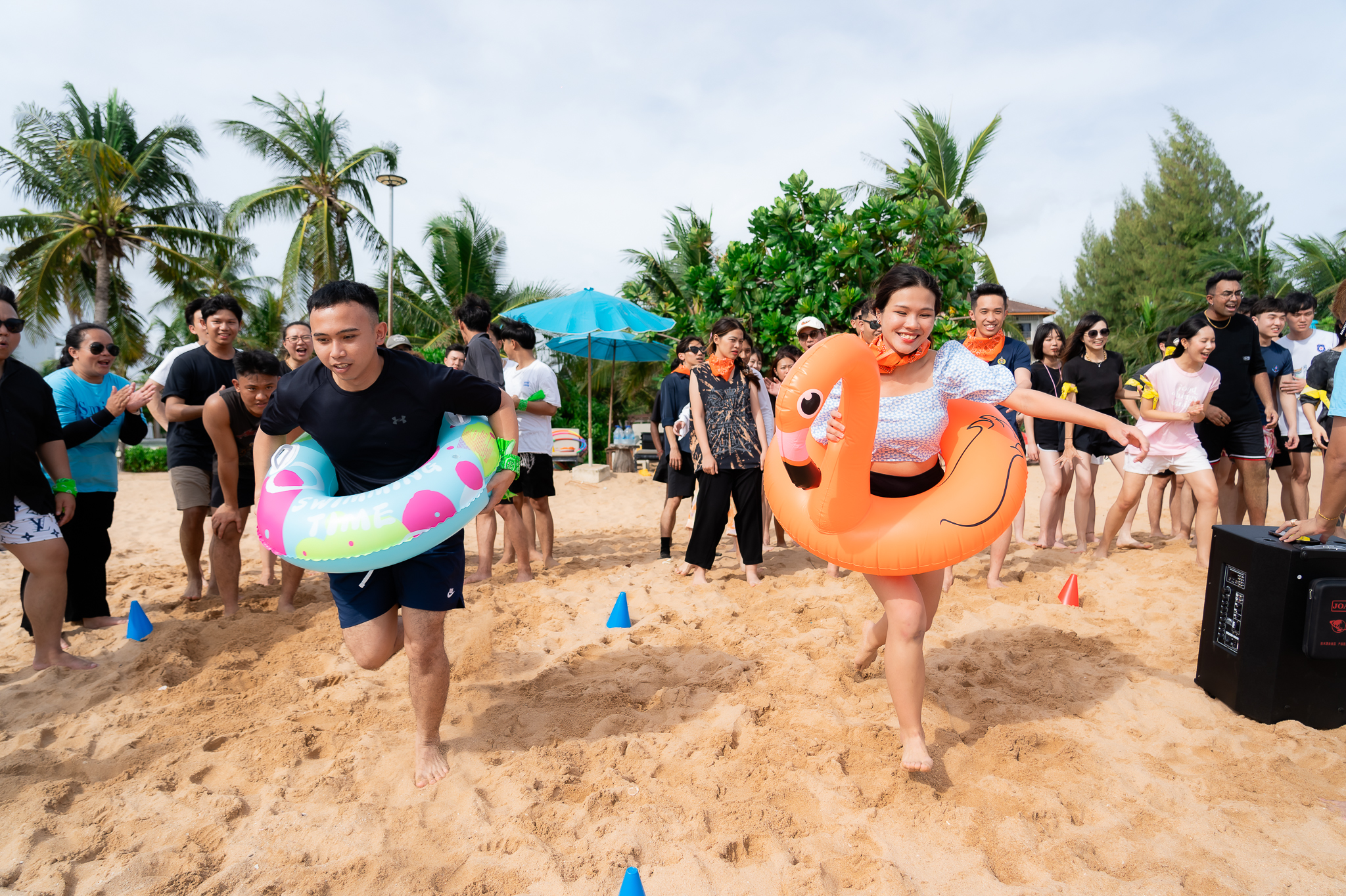 Team Building สุดมันส์ กีฬาชายหาด พัทยา 2024 | Smileyim SmileTravels